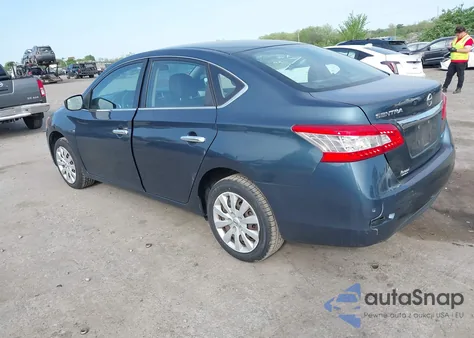 2014 Nissan Sentra Sv из США, поврежденный, VIN 3N1AB7AP3EY242459